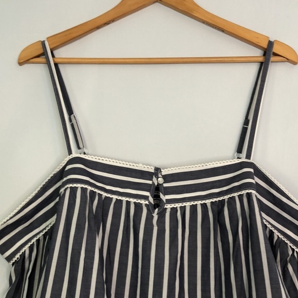 OLD NAVY Striped Smocked Pajama Cami Swing Top for Women Size XXL - Picture 6 of 12